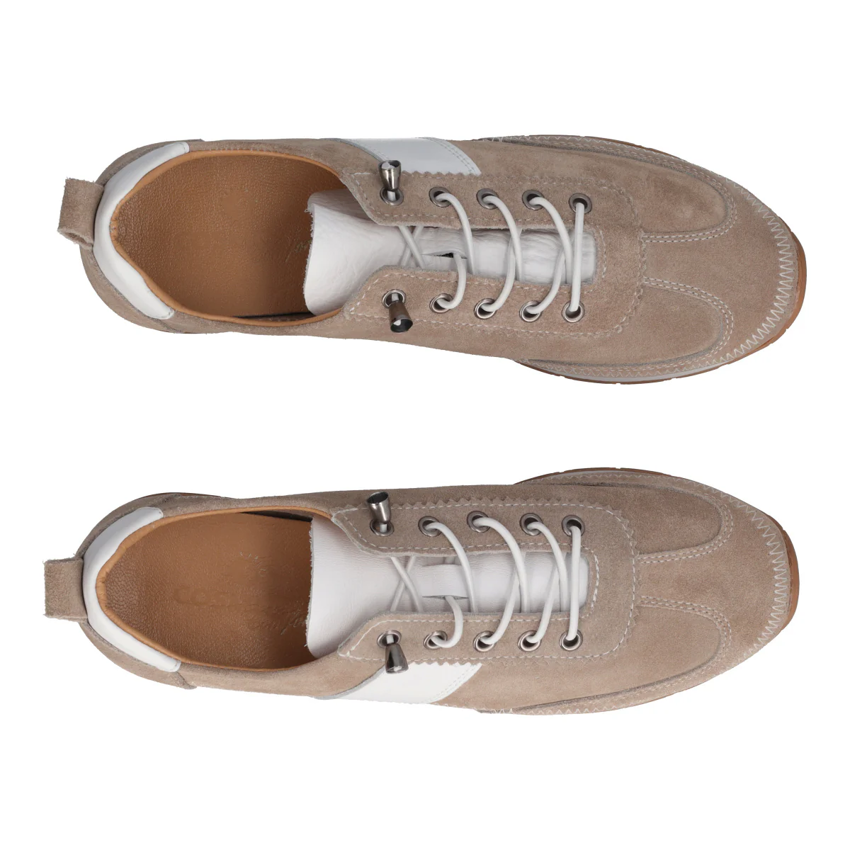 Sneakers Donna Beige - Image 5