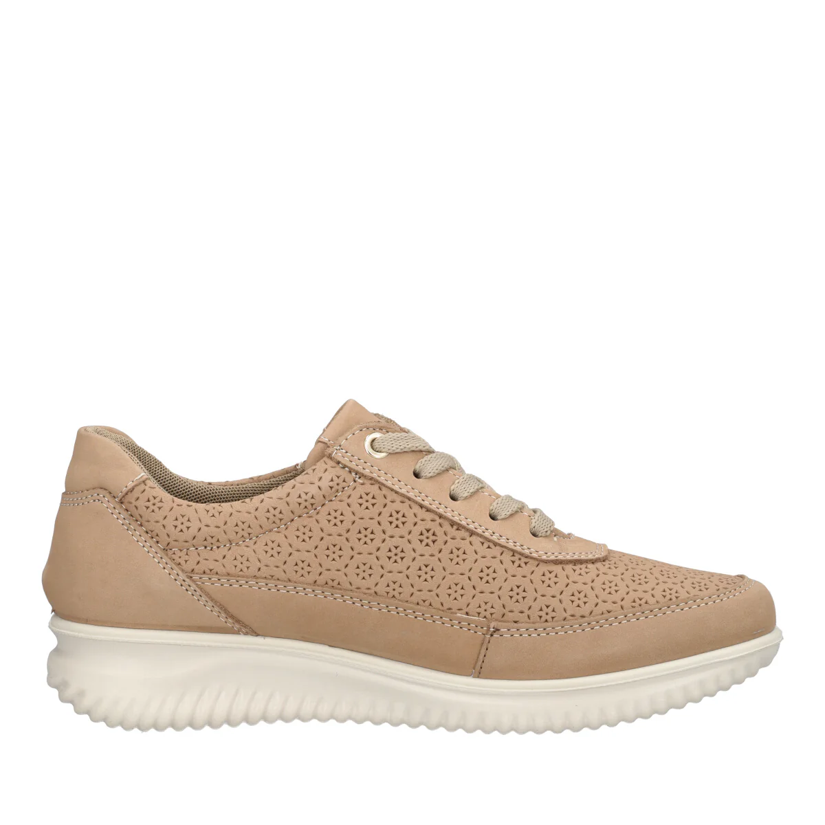 Sneakers Donna Beige - Image 2
