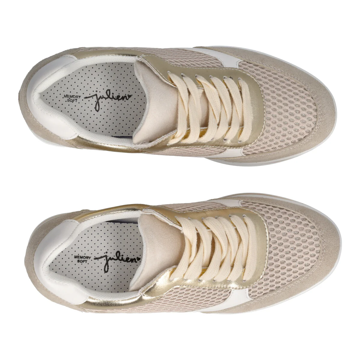 Sneakers Donna Beige - Image 5