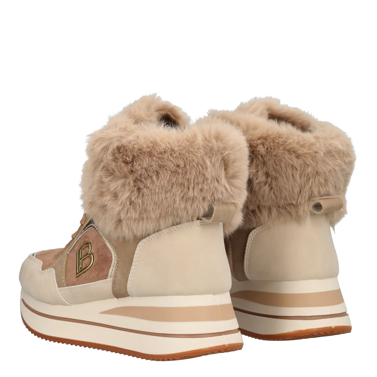 Sneakers Donna Beige - Image 4