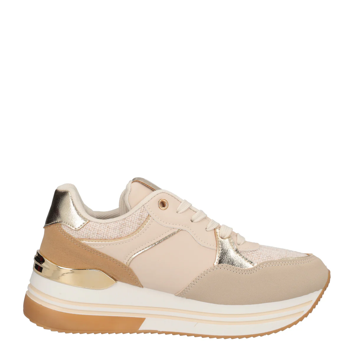 Sneakers Donna Beige - Image 2