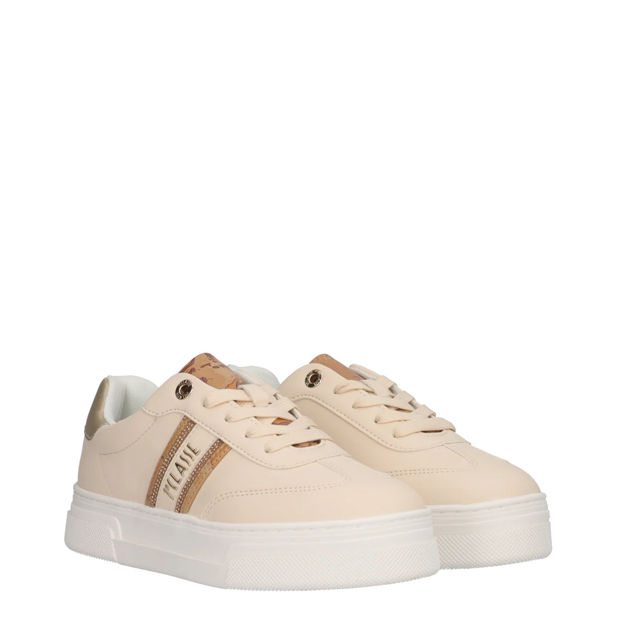 Sneakers Donna Beige - Image 3