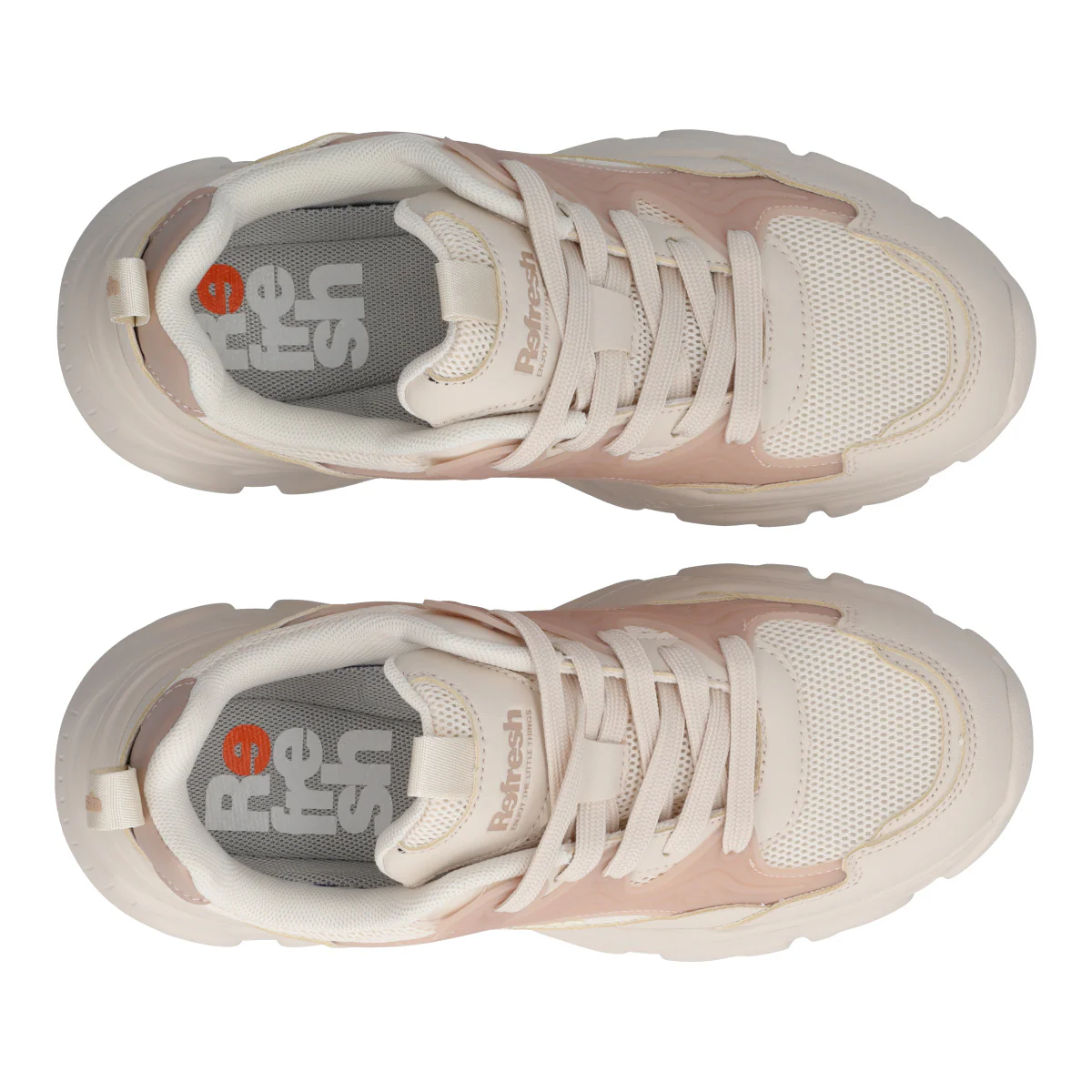 Sneakers Donna Beige - Image 5