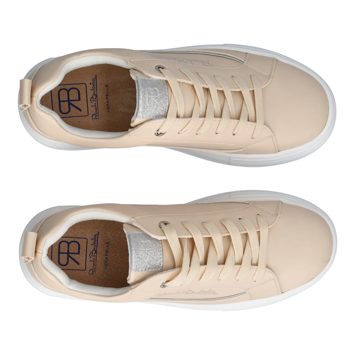 Sneakers Donna Beige - Image 5