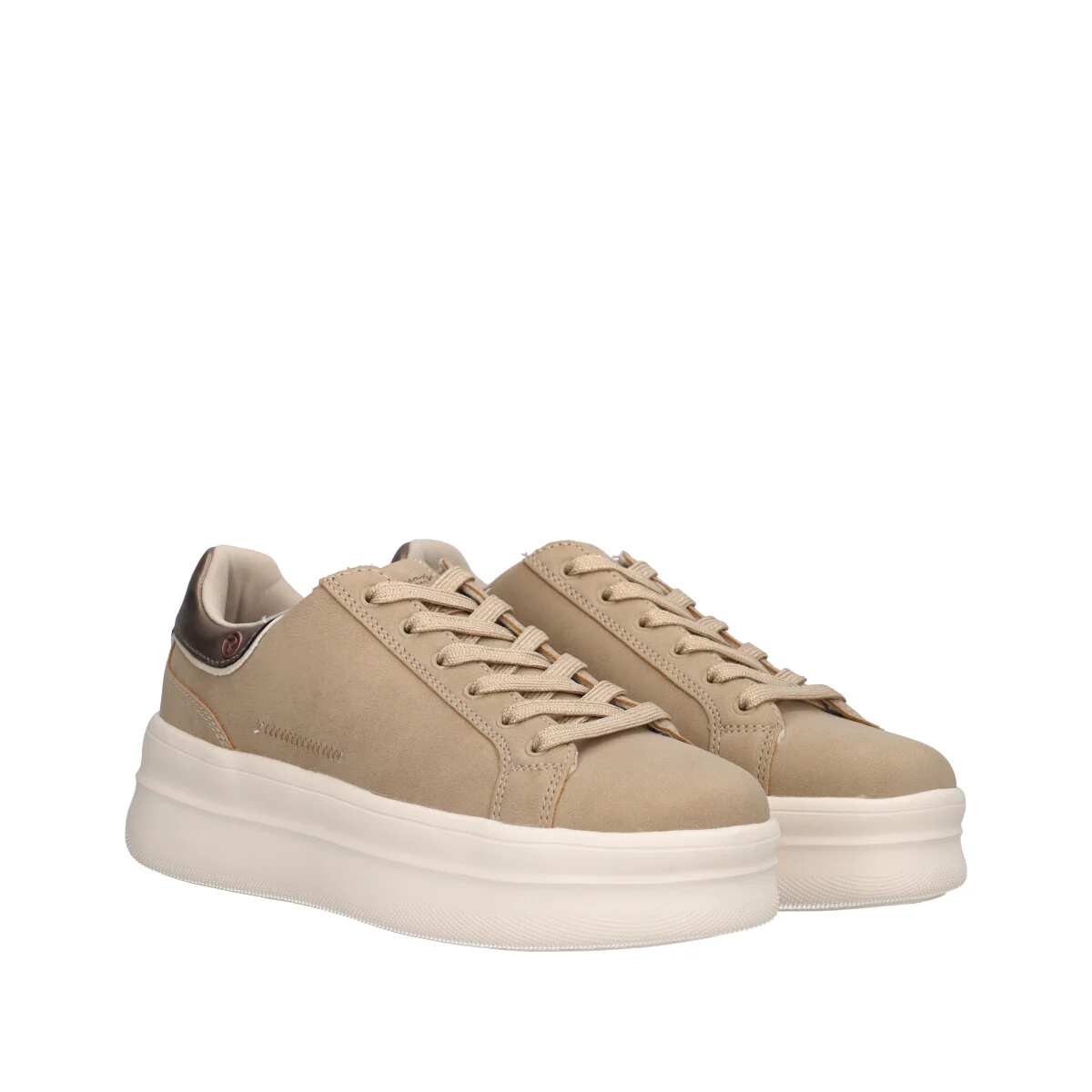 Sneakers Donna Beige - Image 3