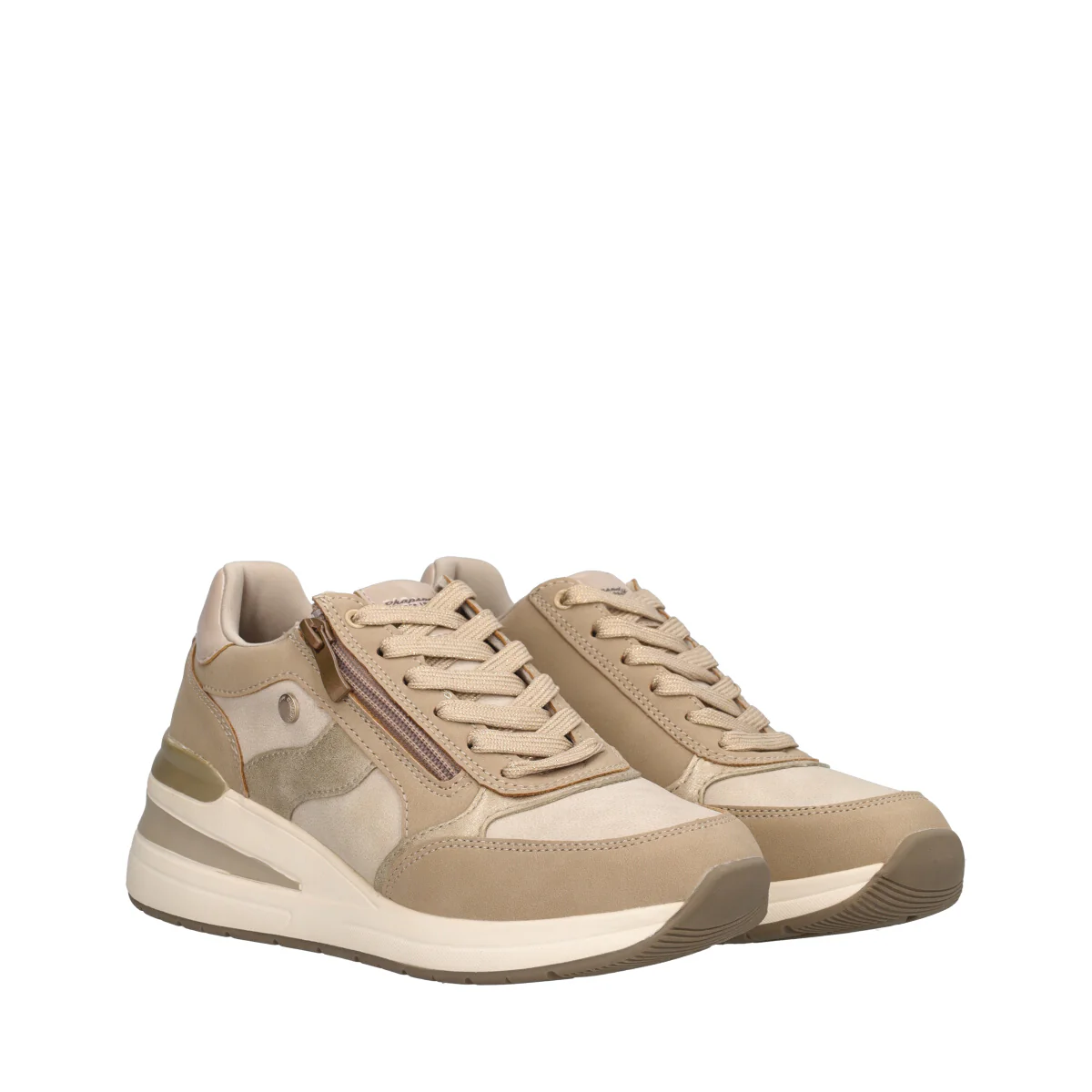Sneakers Donna Beige - Image 3