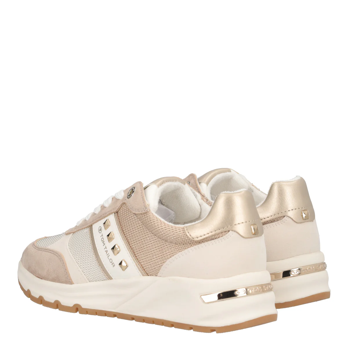 Sneakers Donna Beige - Image 4