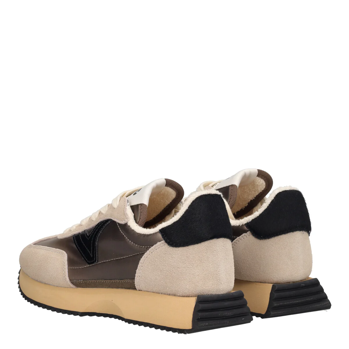Sneakers Donna Beige - Image 4
