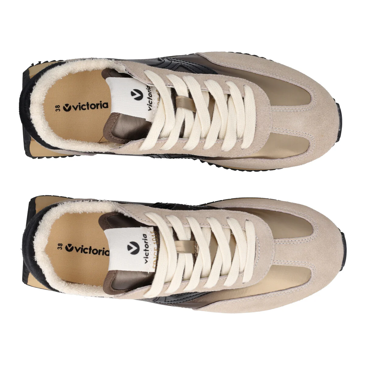 Sneakers Donna Beige - Image 5