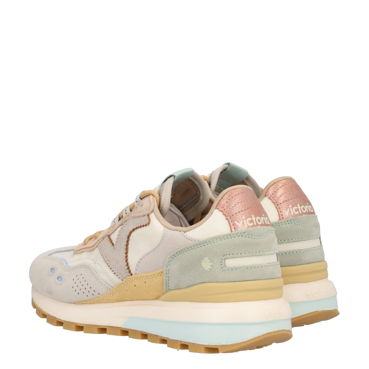 Sneakers Donna Beige - Image 4