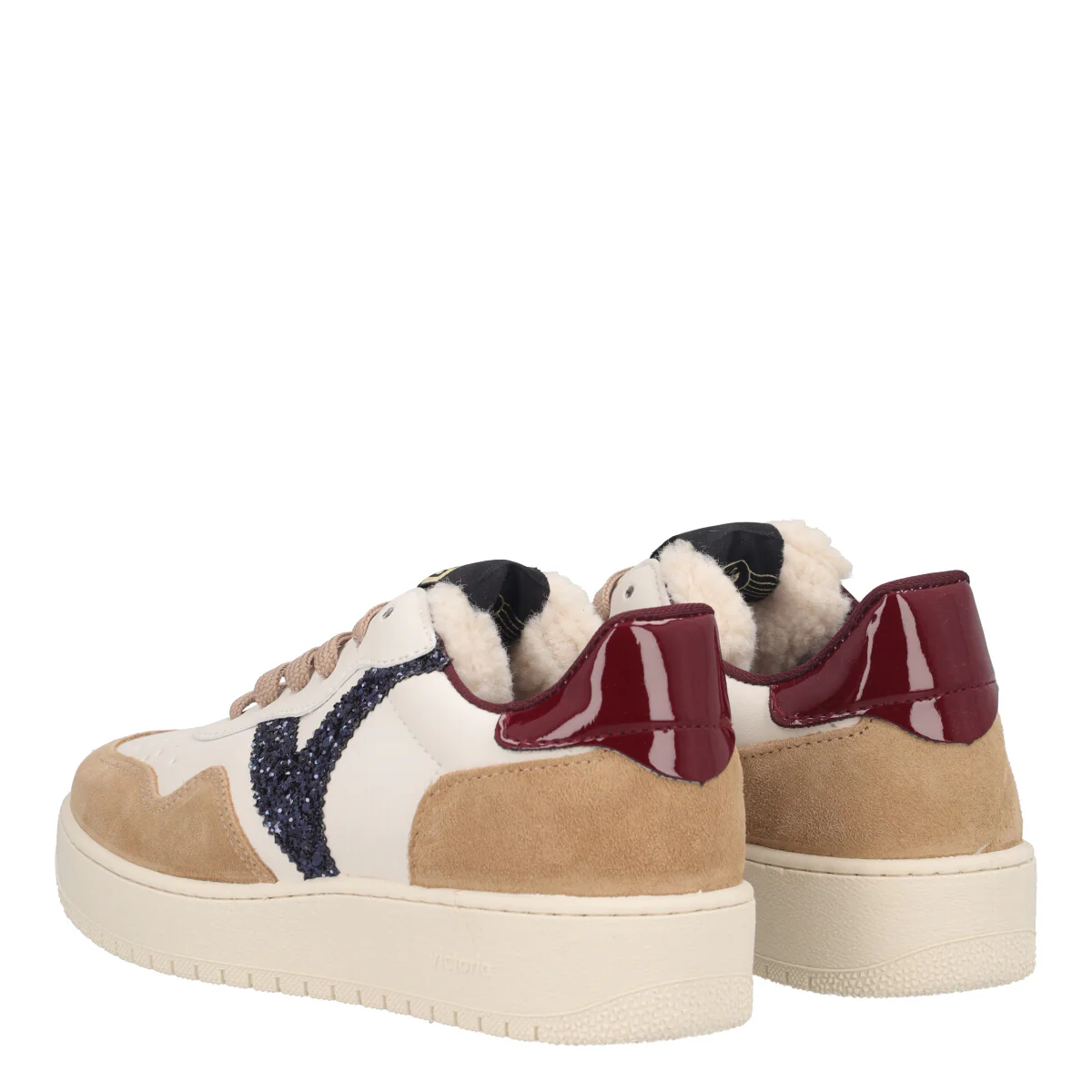 Sneakers Donna Beige - Image 4