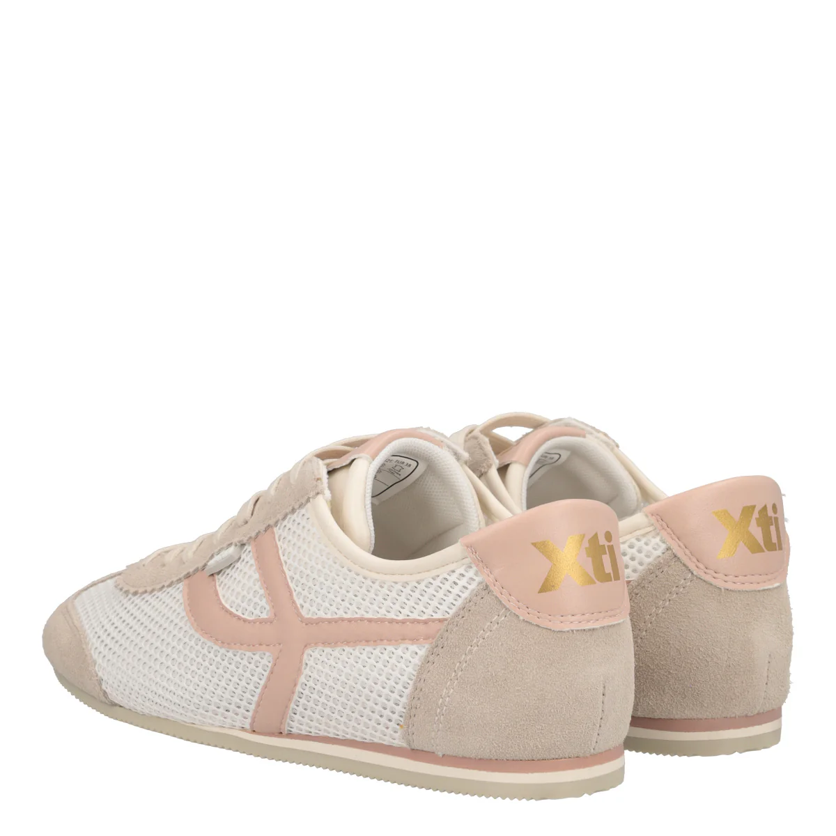 Sneakers Donna Beige - Image 4