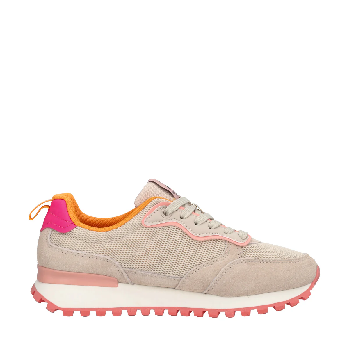 Sneakers Donna Beige Casual - Image 2