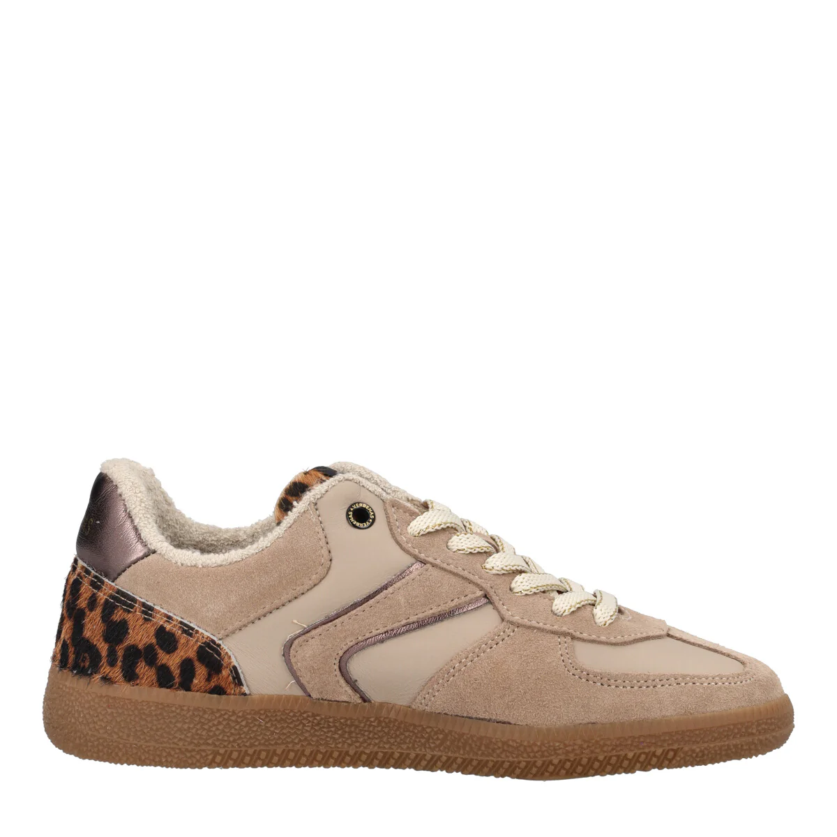 Sneakers Donna Beige e Animalier - Image 2