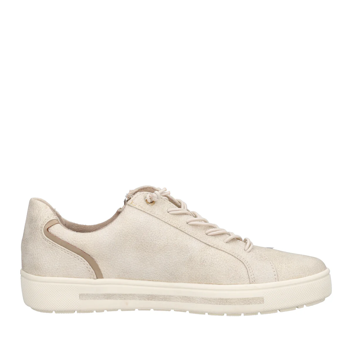Sneakers Donna Cloudy Gold e Glitter - Image 2