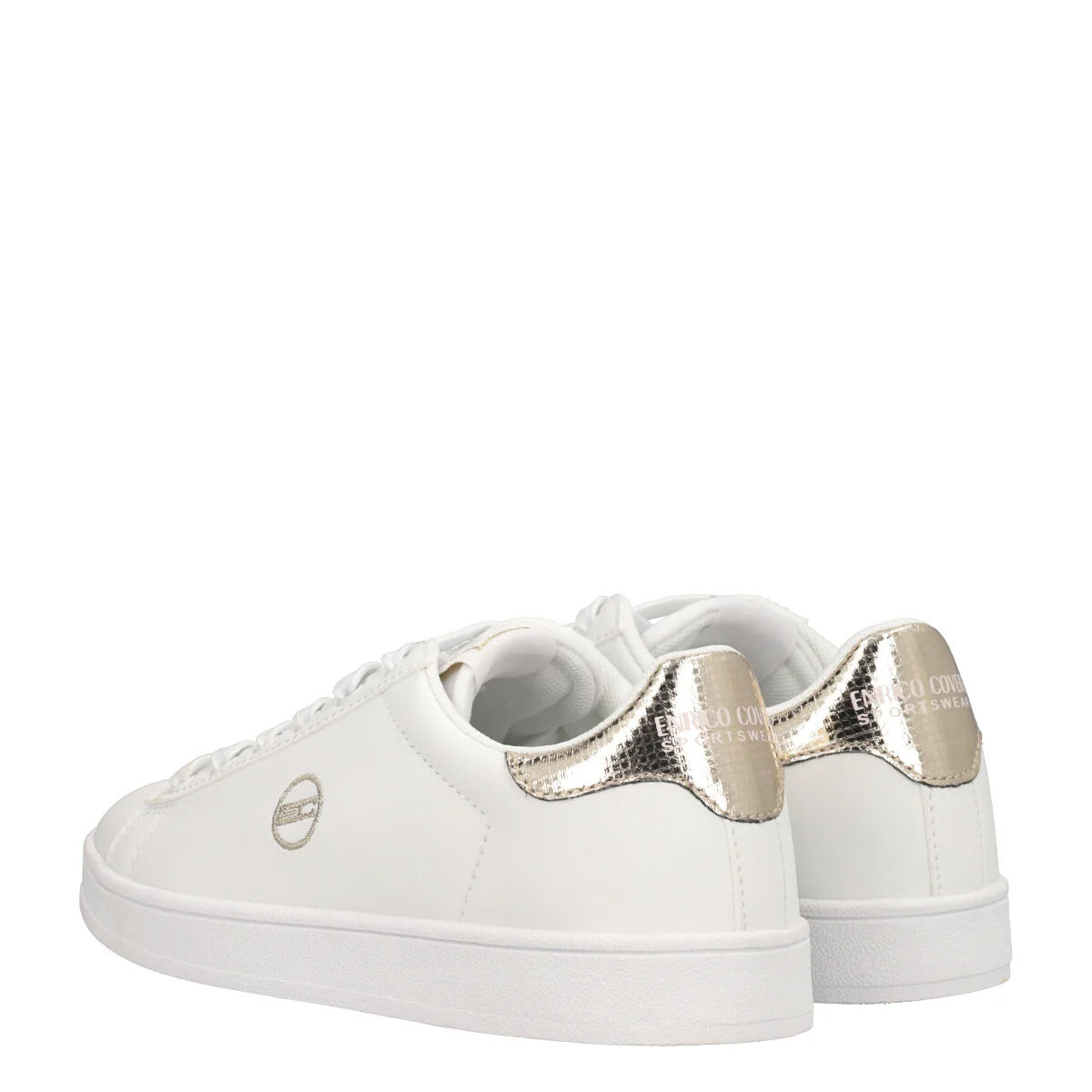 Sneakers Donna Bianche e Oro - Image 4