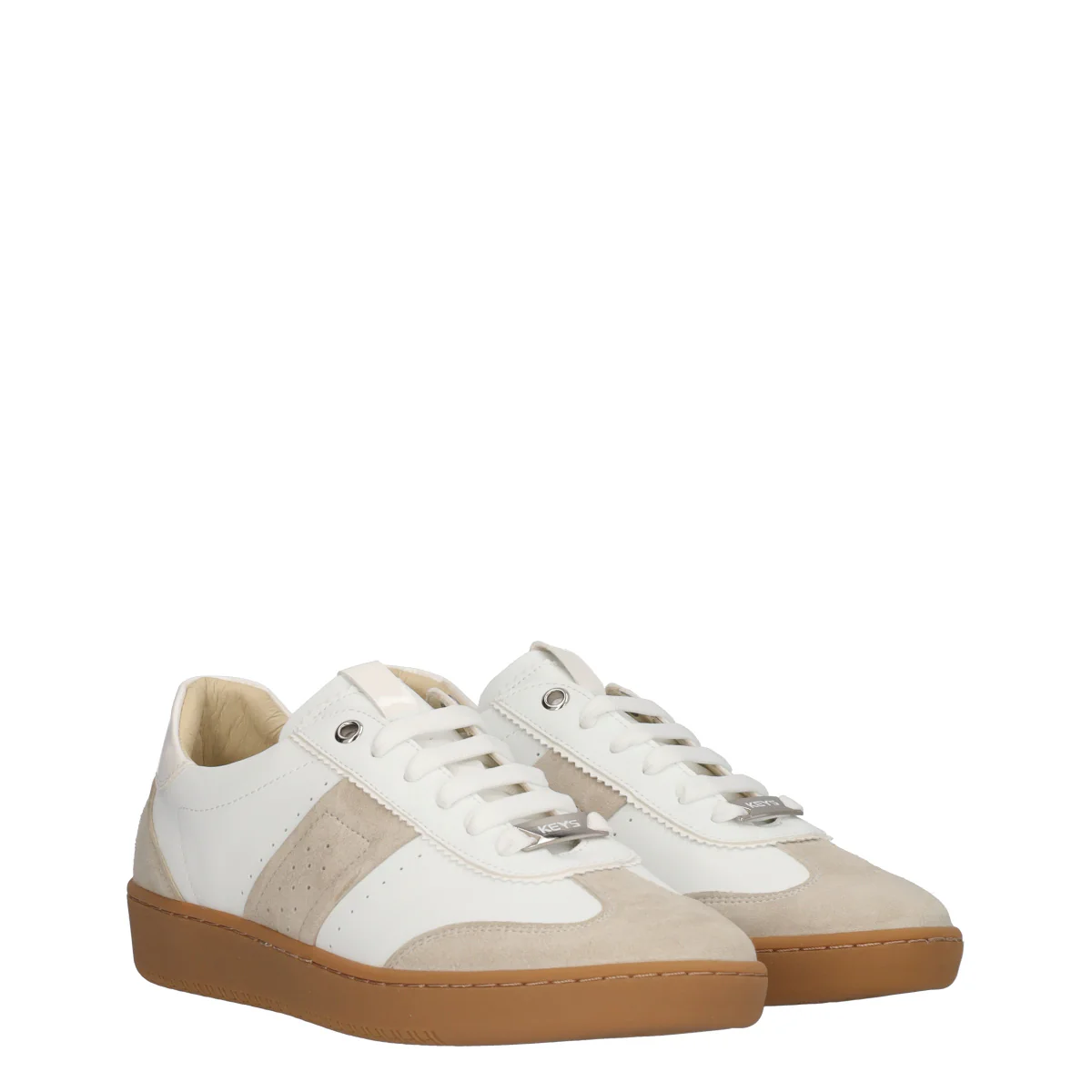 Sneakers Donna Bianche e Sabbia - Image 3