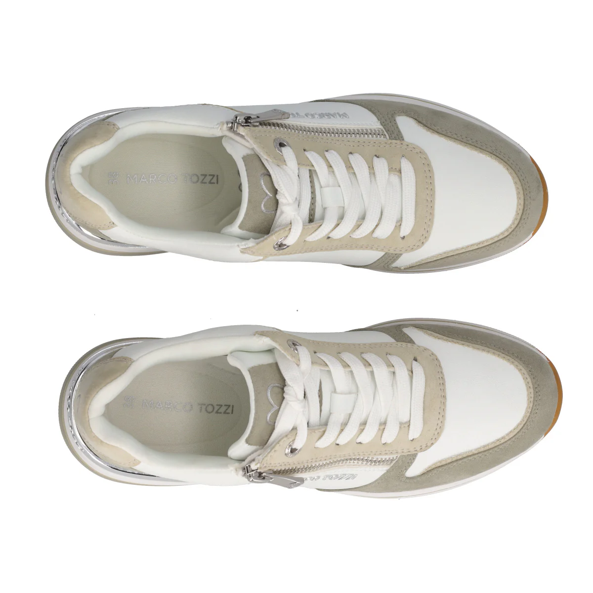 Sneakers Donna Bianche e Verdi - Image 5