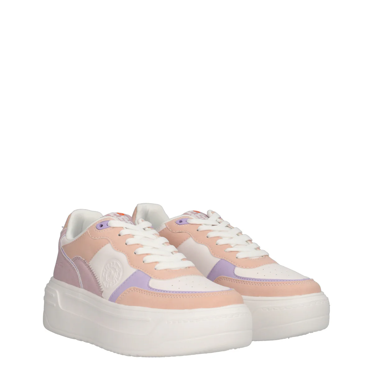 Sneakers Donna Bianche, Rosa e Lilla - Image 3