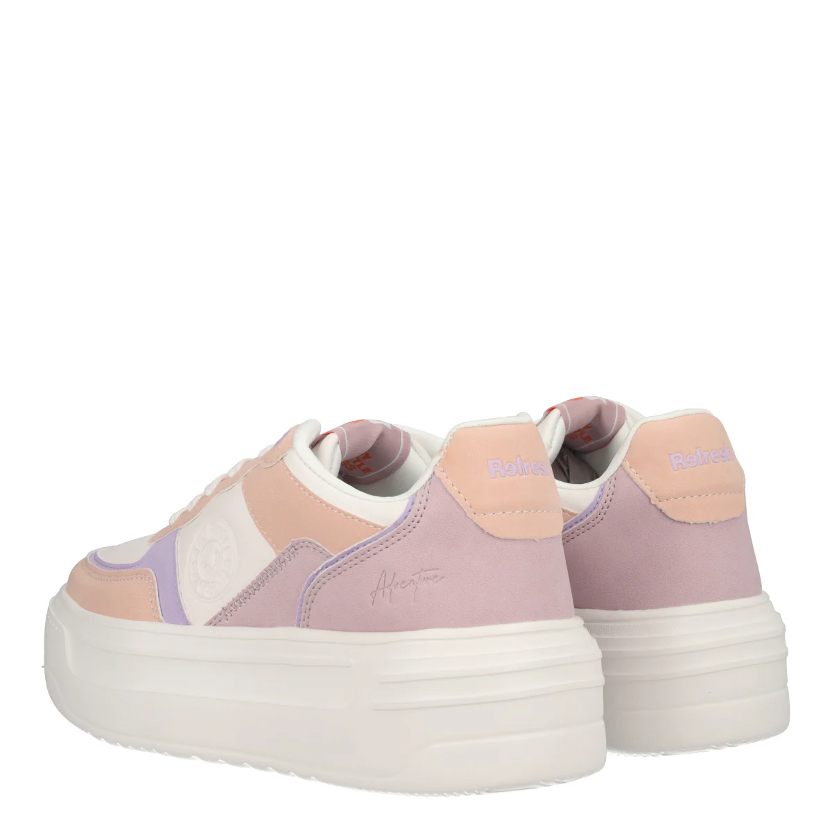 Sneakers Donna Bianche, Rosa e Lilla - Image 4