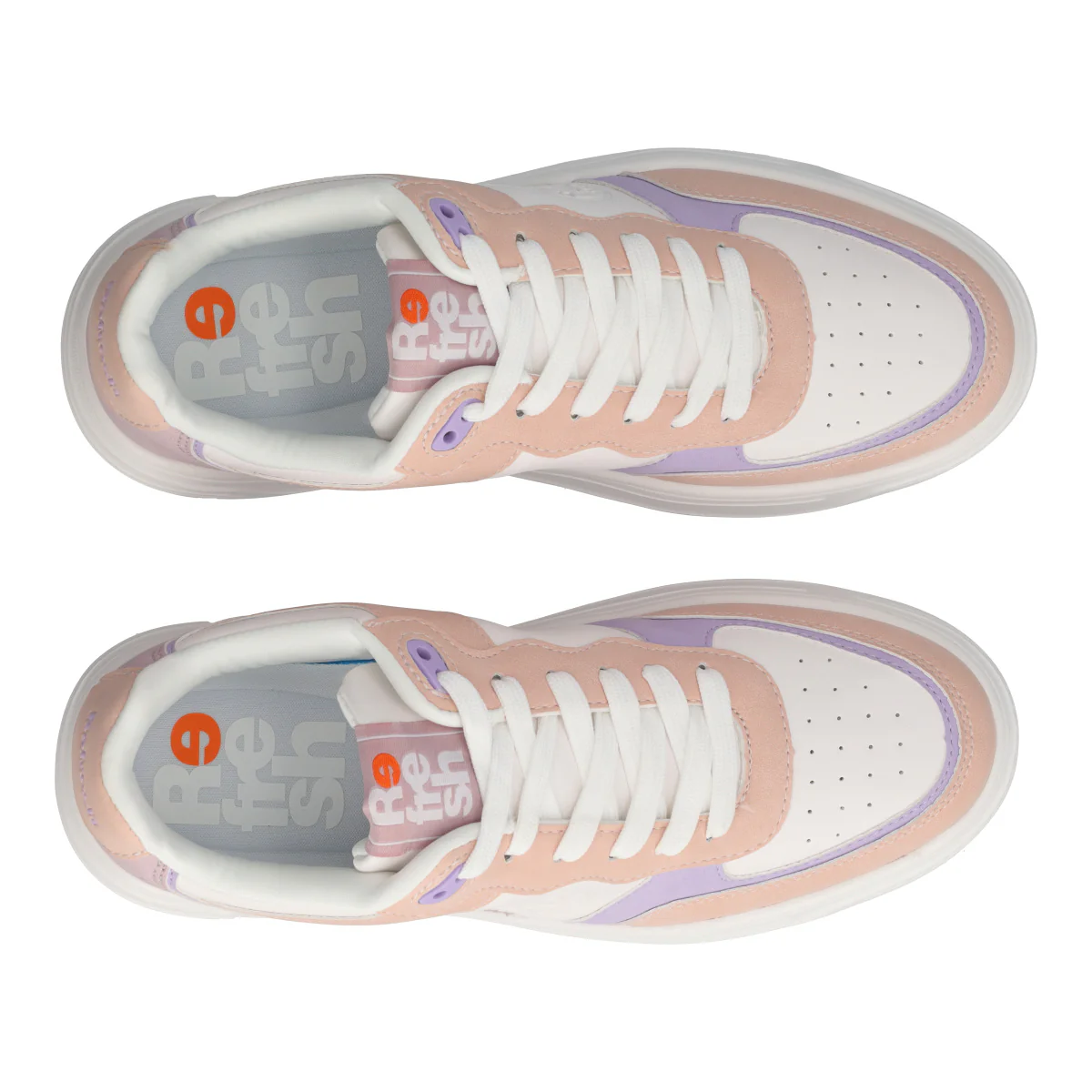 Sneakers Donna Bianche, Rosa e Lilla - Image 5