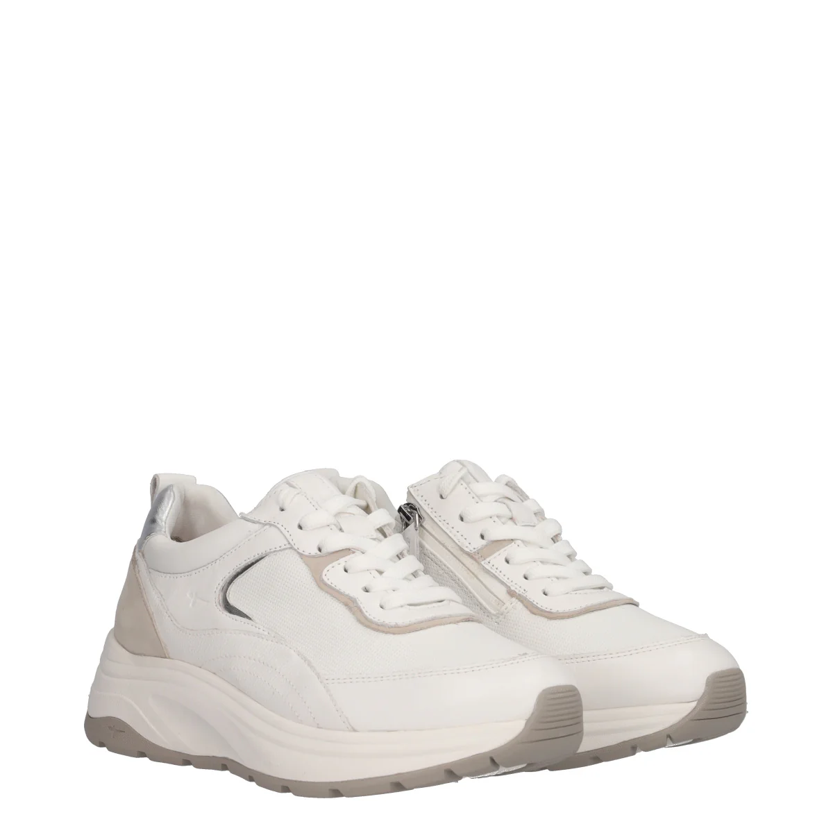 Sneakers Donna Bianche in pelle - Image 3