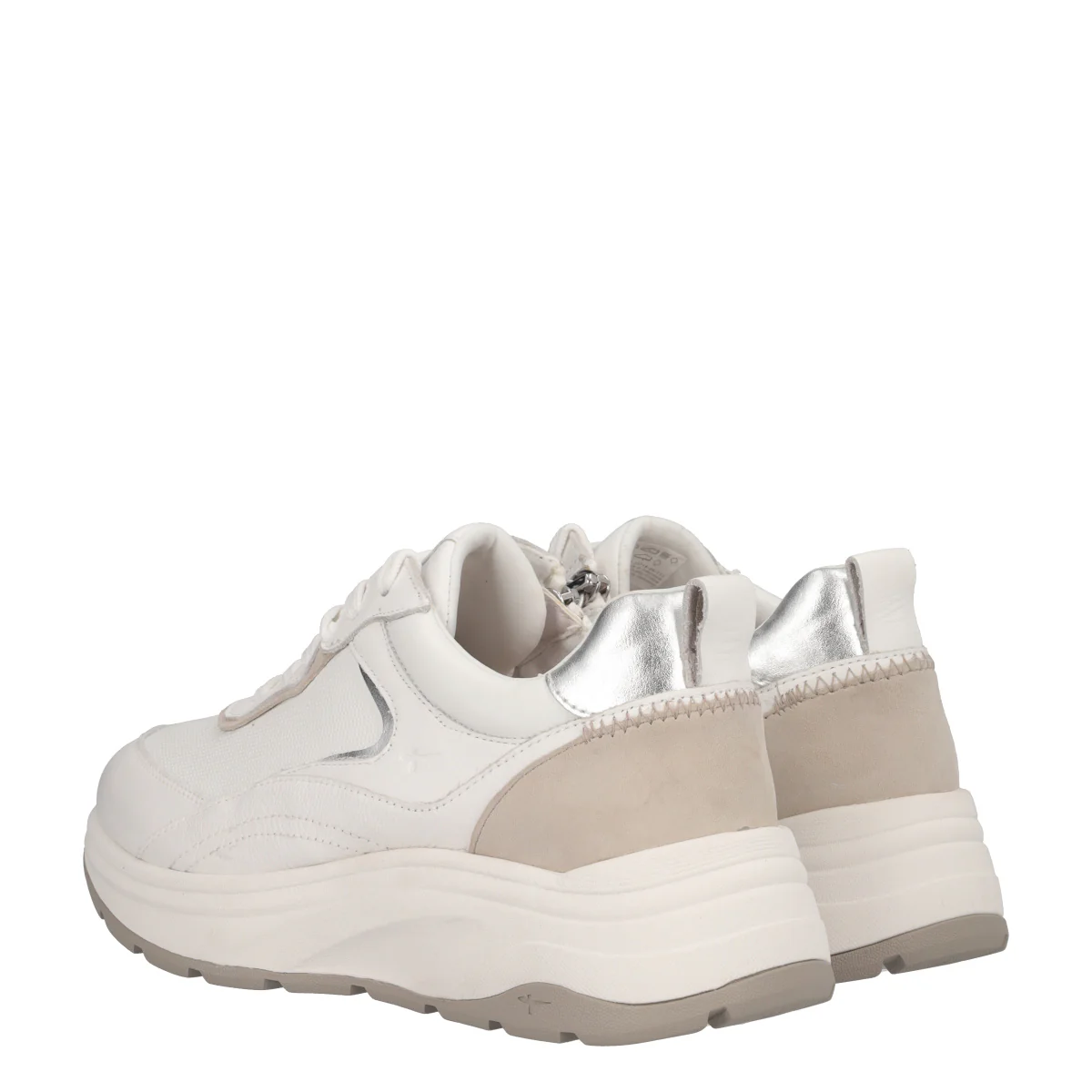 Sneakers Donna Bianche in pelle - Image 4