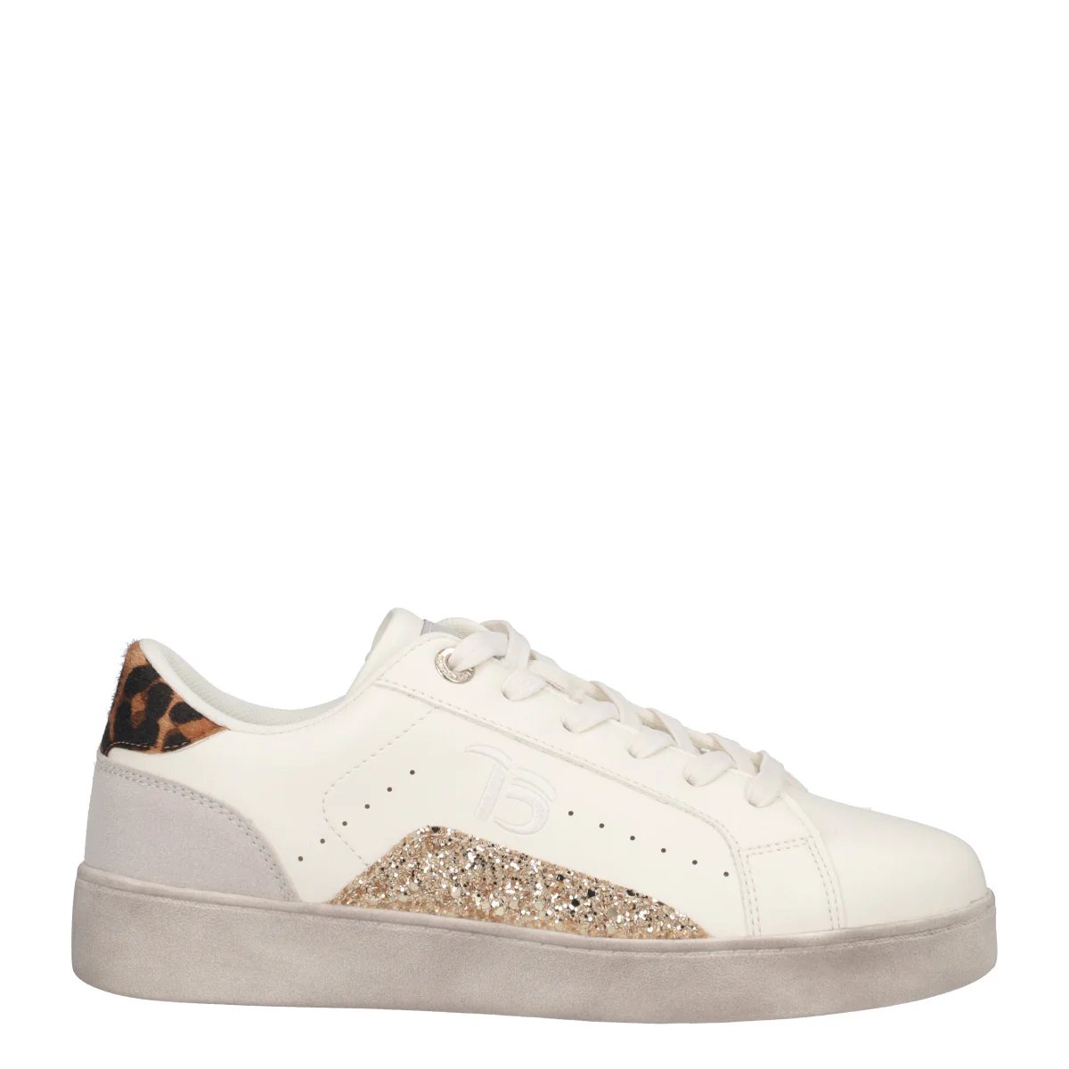 Sneakers Donna Bianche e Oro
