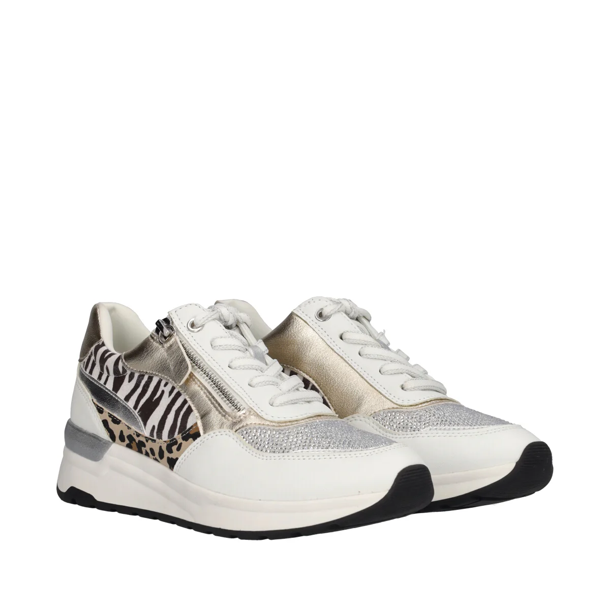 Sneakers Donna Bianche Tigre - Image 3