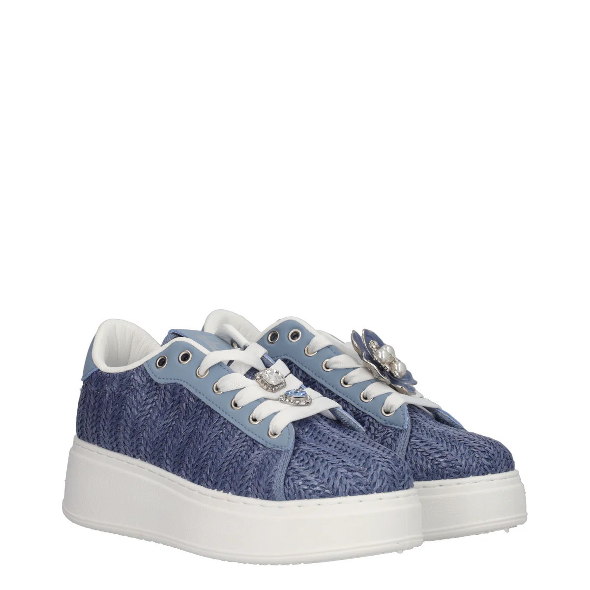 Sneakers Donna Blu Raffia - Image 3