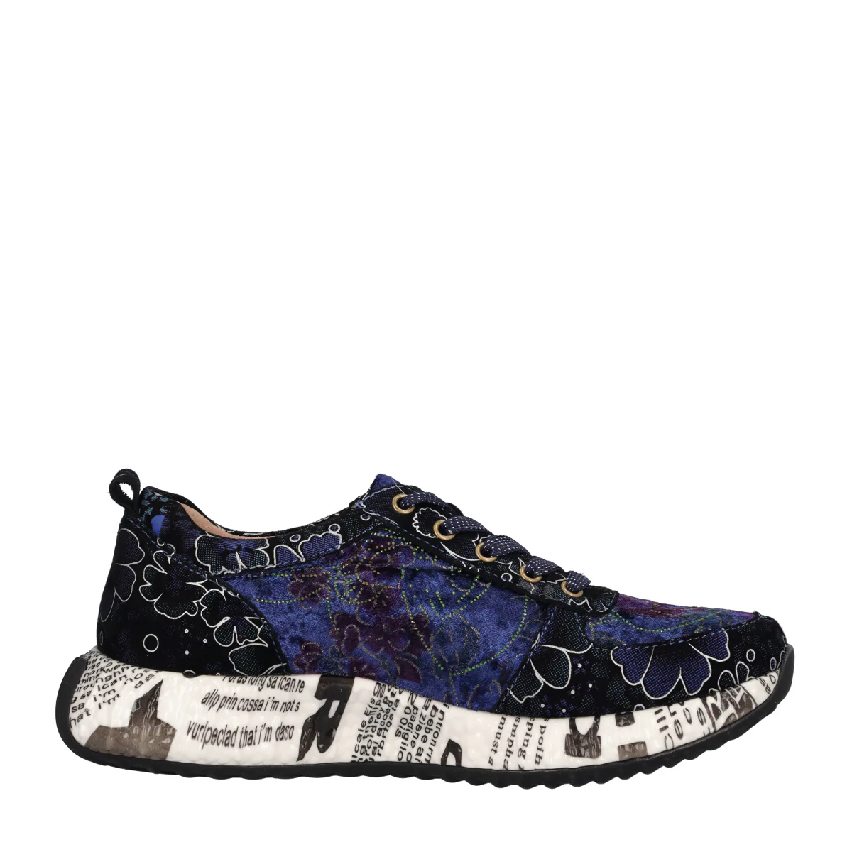 Sneakers Donna Blu in Pelle - Image 2