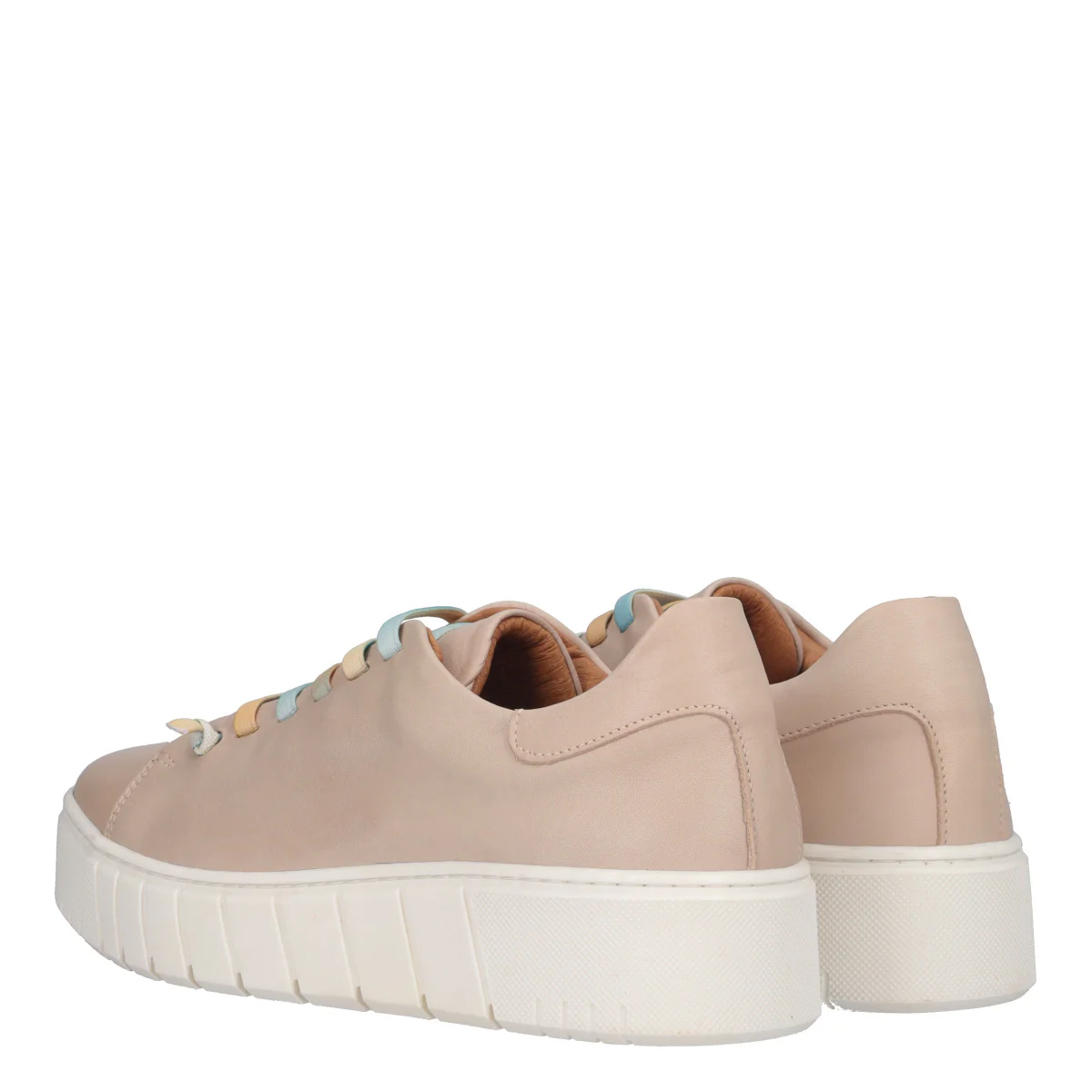 Sneakers Donna Cipria in Pelle - Image 4