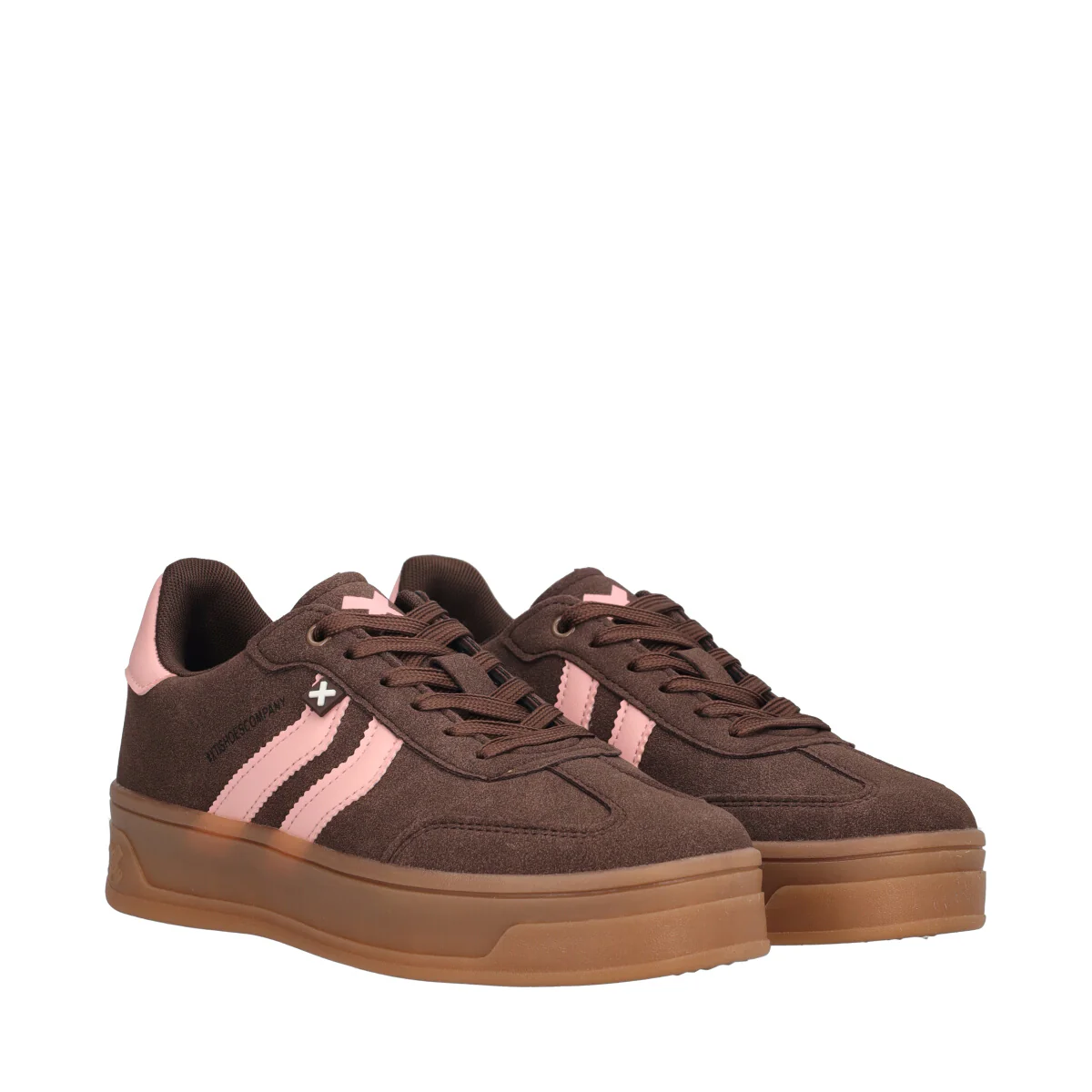 Sneakers Donna Marroni e Rosa - Image 3