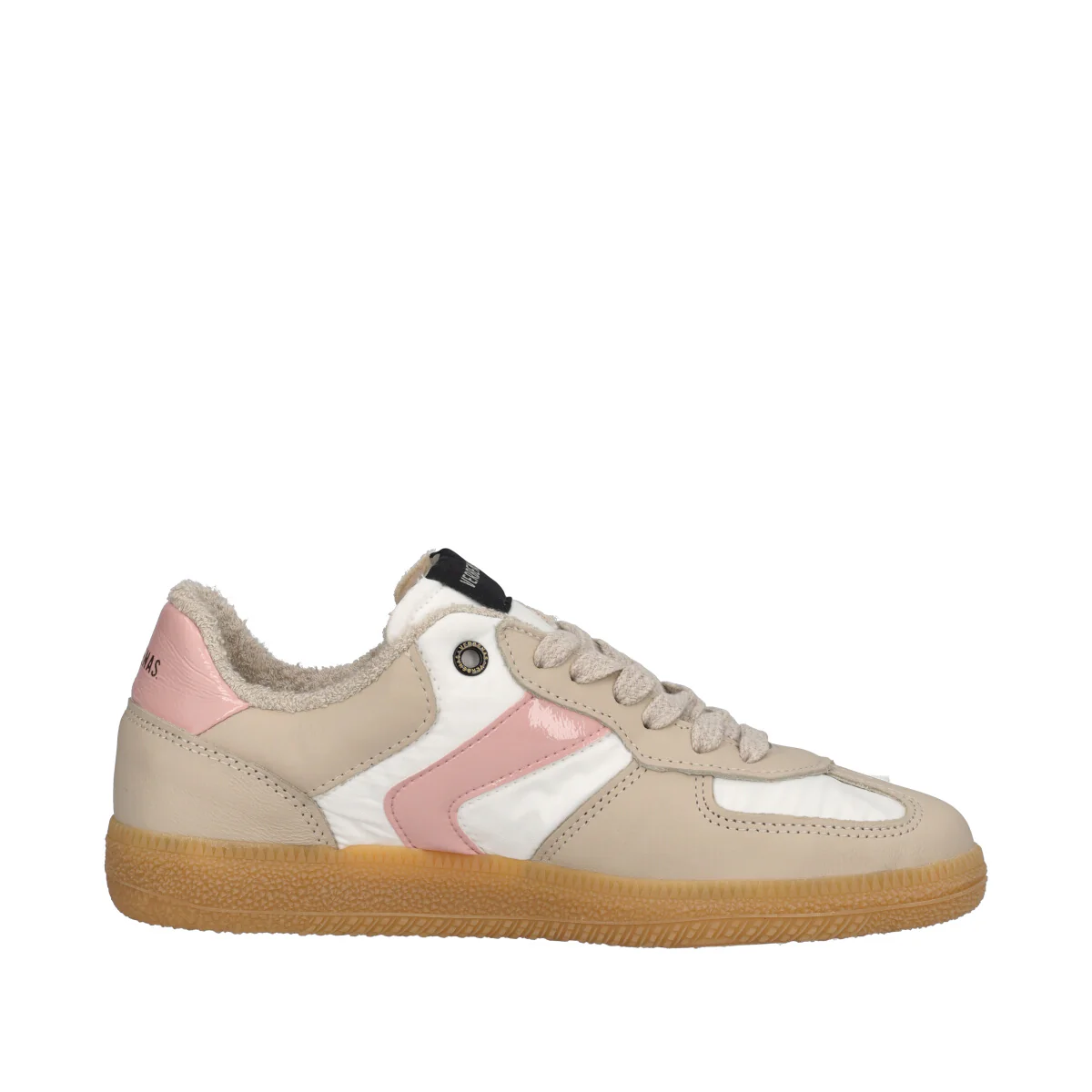 Sneakers Donna Nude, Bianche e Rosa - Image 2