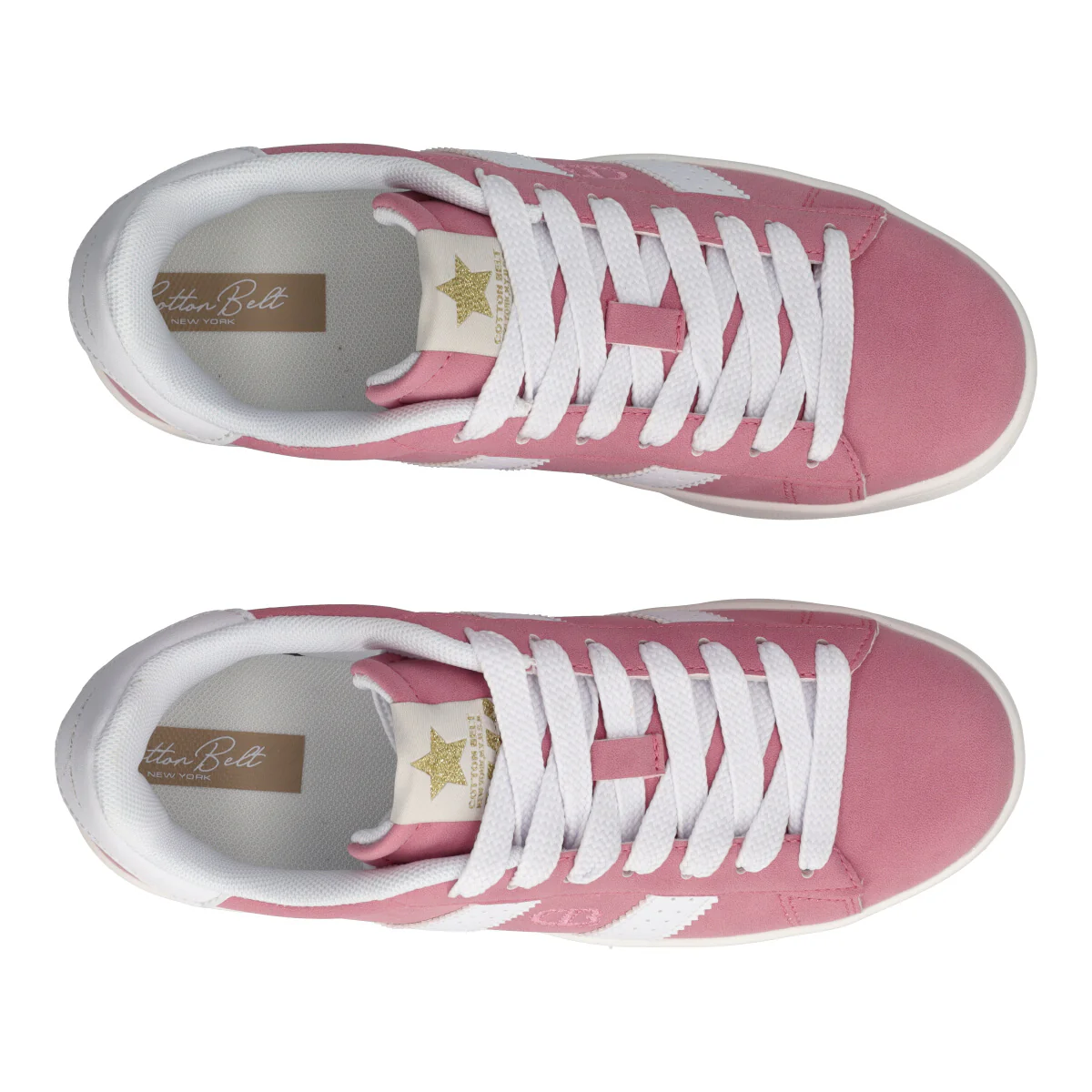 Sneakers Donna Rosa e Bianche - Image 5