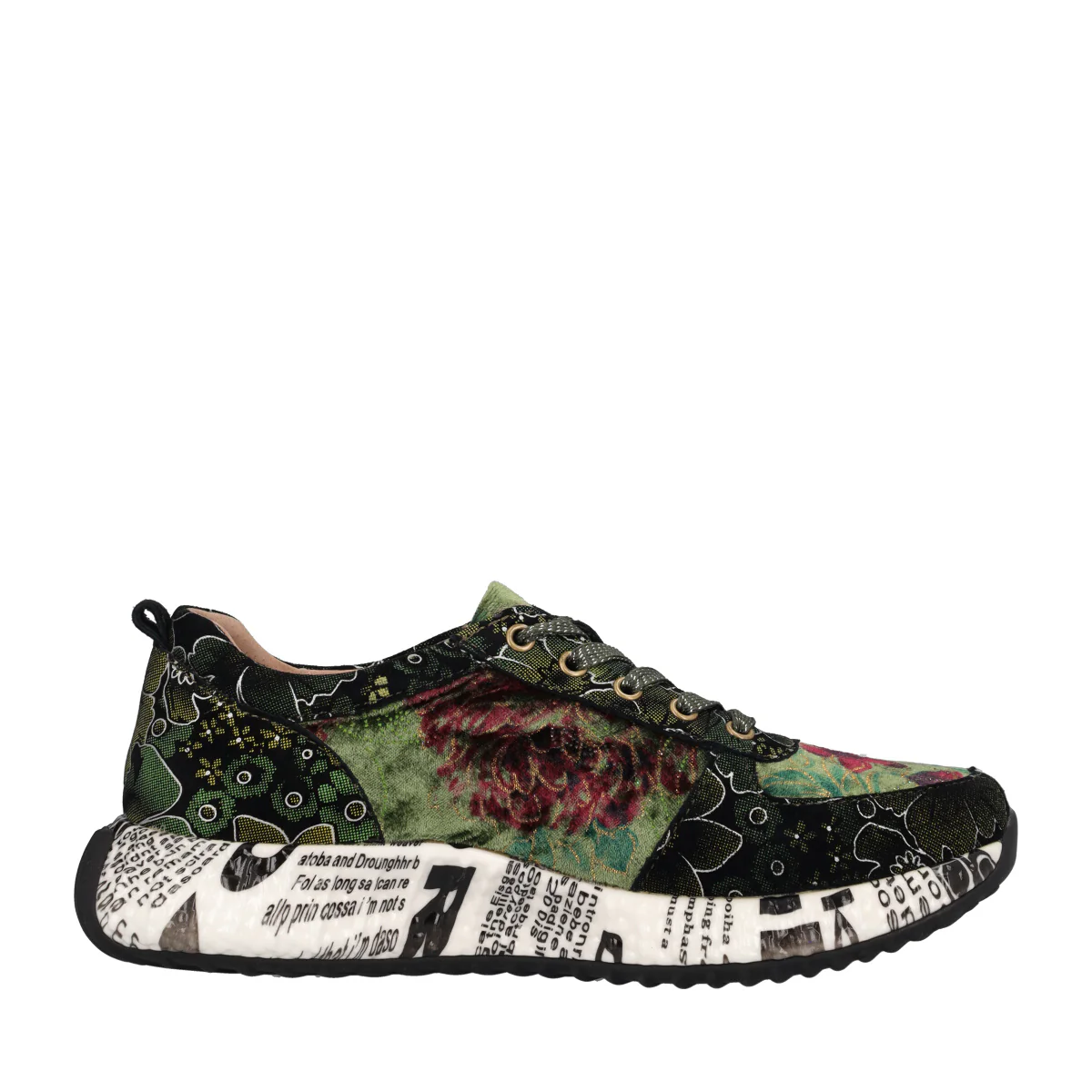 Sneakers Donna Verdi in Pelle - Image 2
