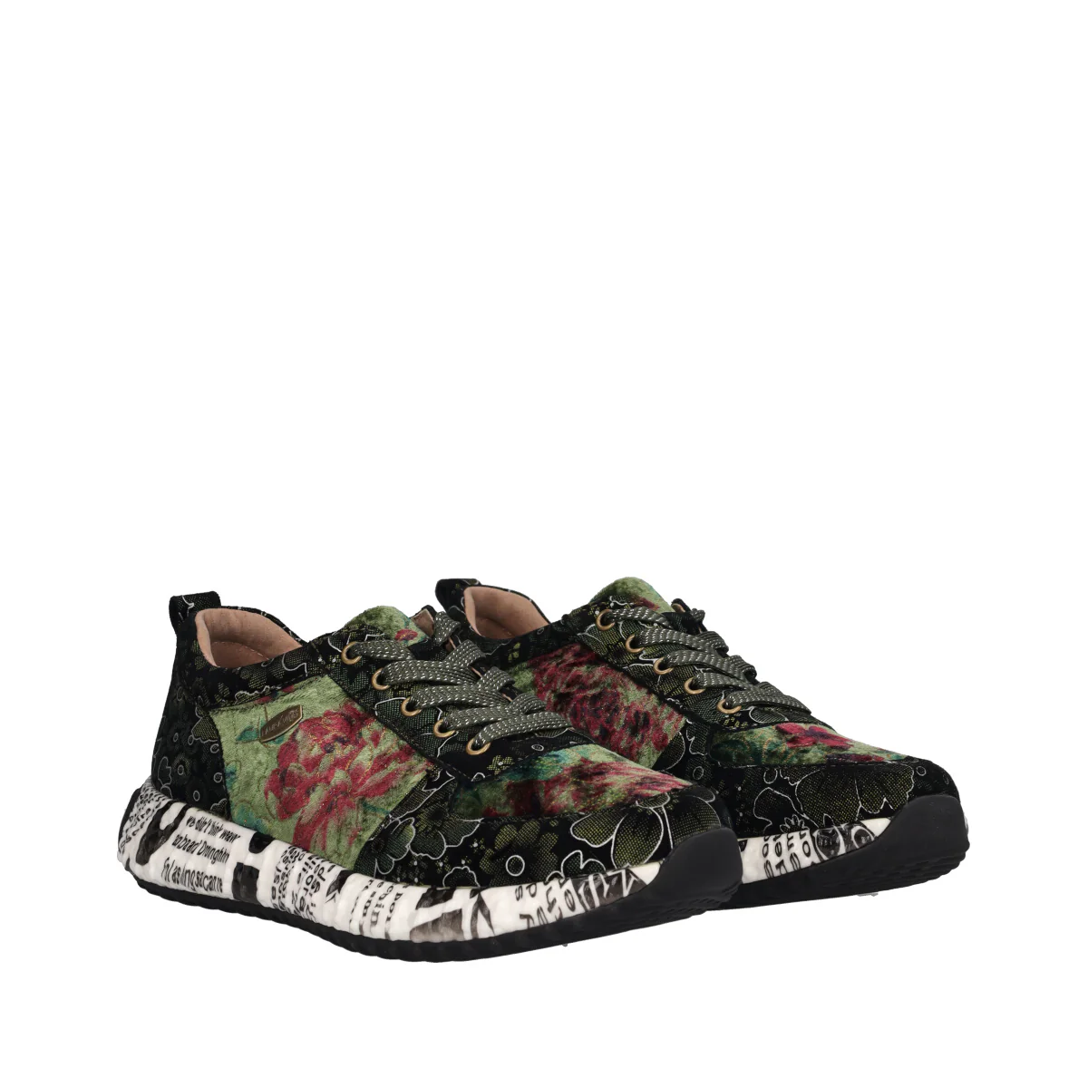 Sneakers Donna Verdi in Pelle - Image 3