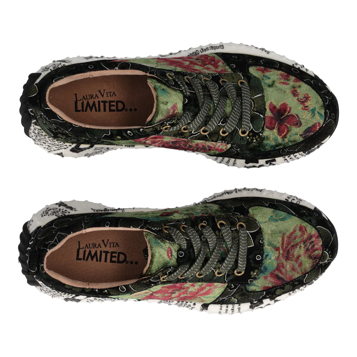 Sneakers Donna Verdi in Pelle - Image 5