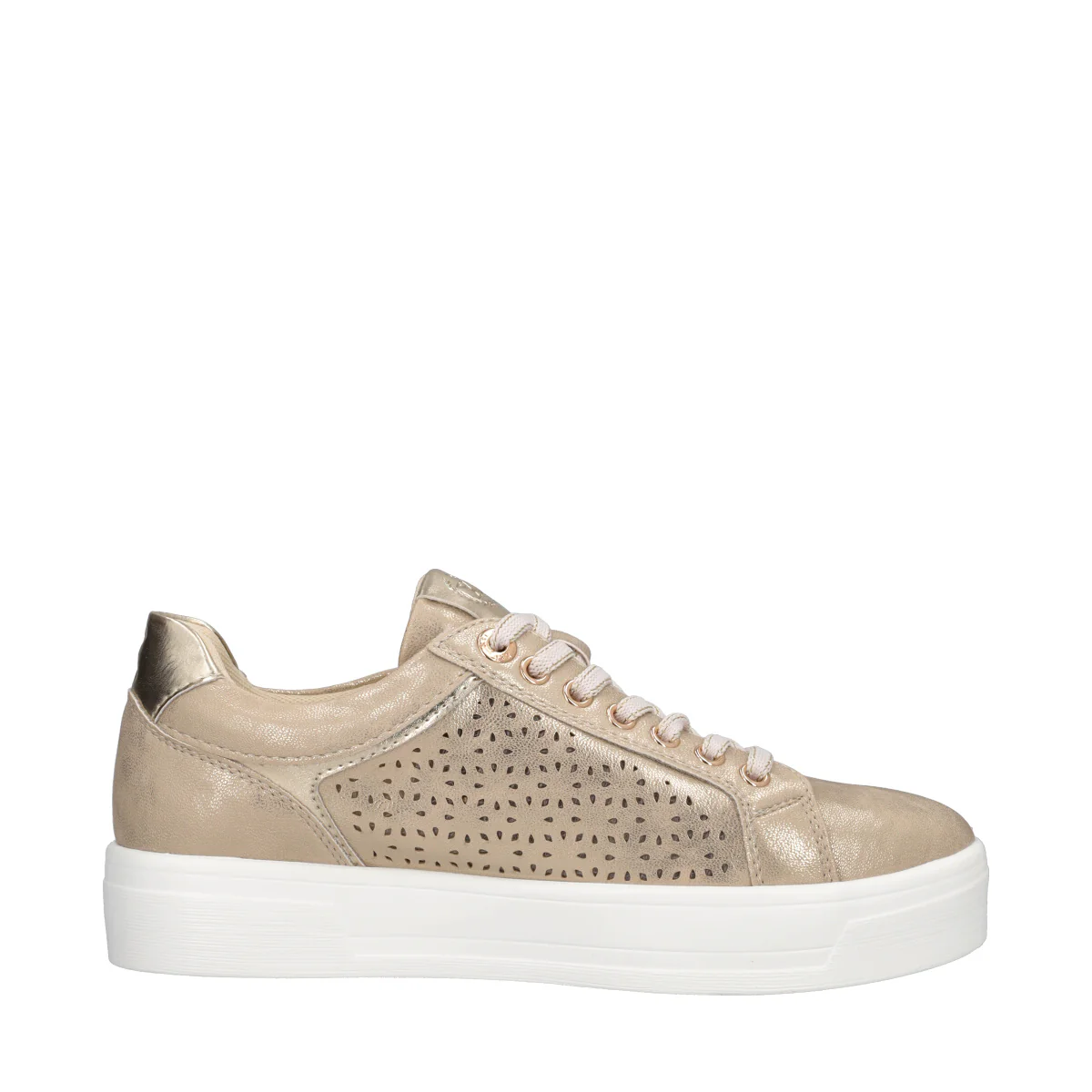 Sneakers Oro con Platform - Image 2