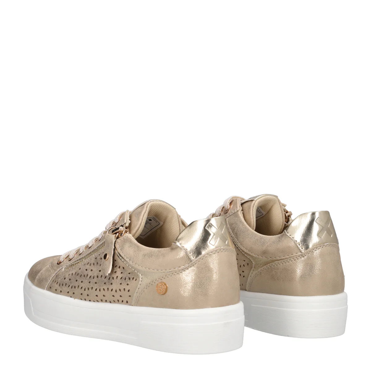 Sneakers Oro con Platform - Image 4