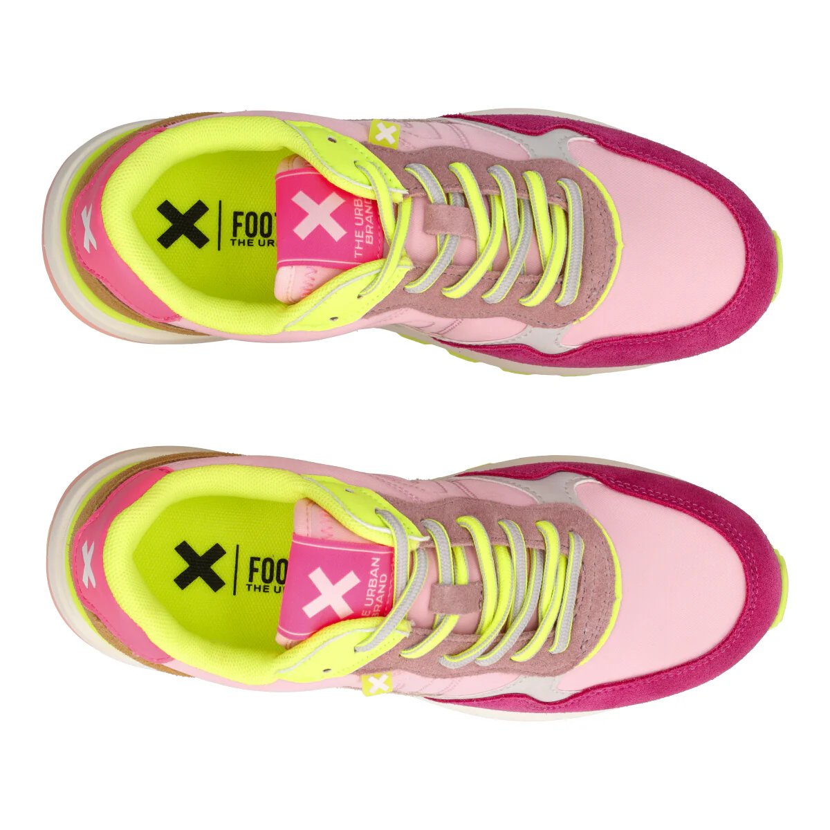 Sneakers Rosa e Gialla Fluo - Image 5