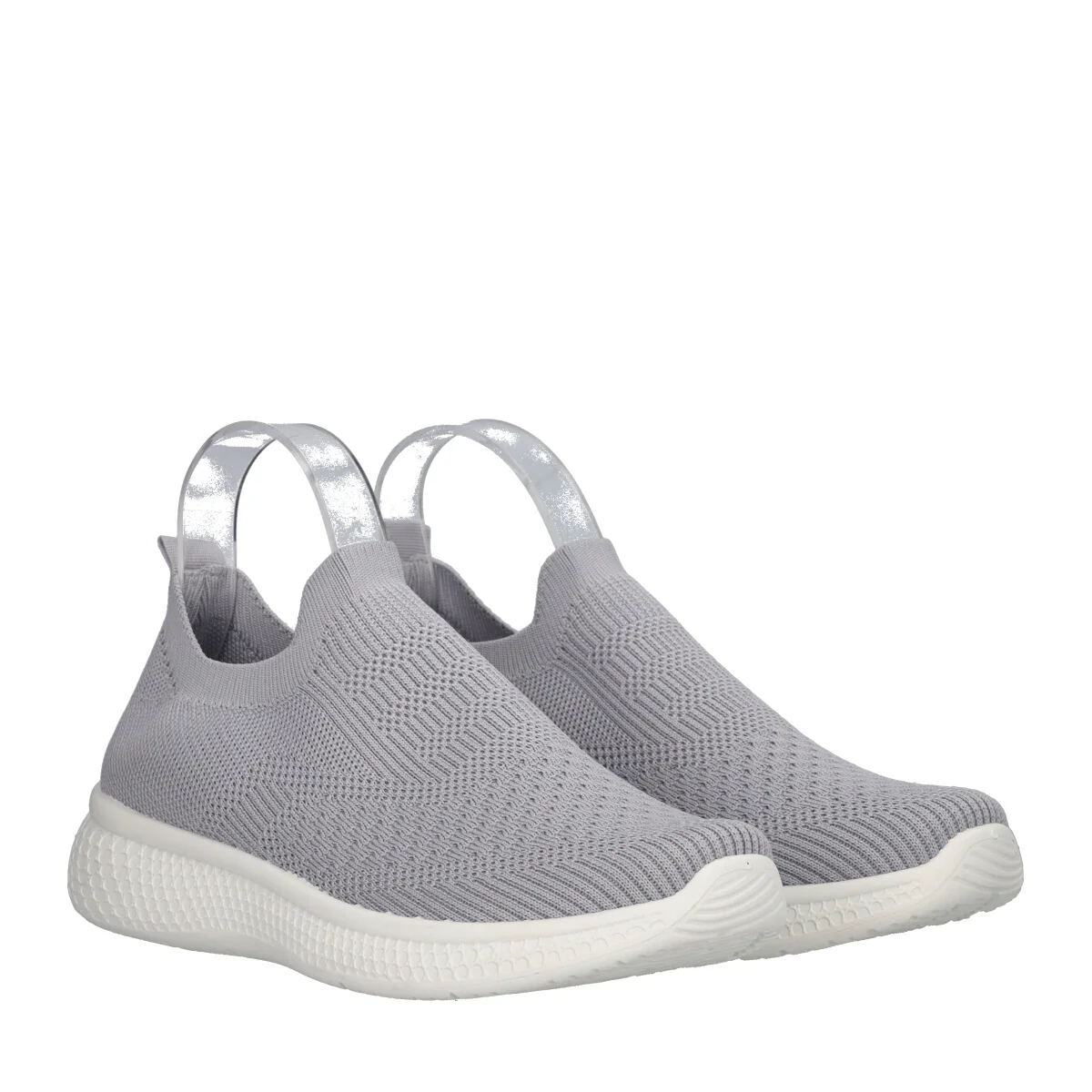 Sneakers Slip-on Donna Grigio - Image 3