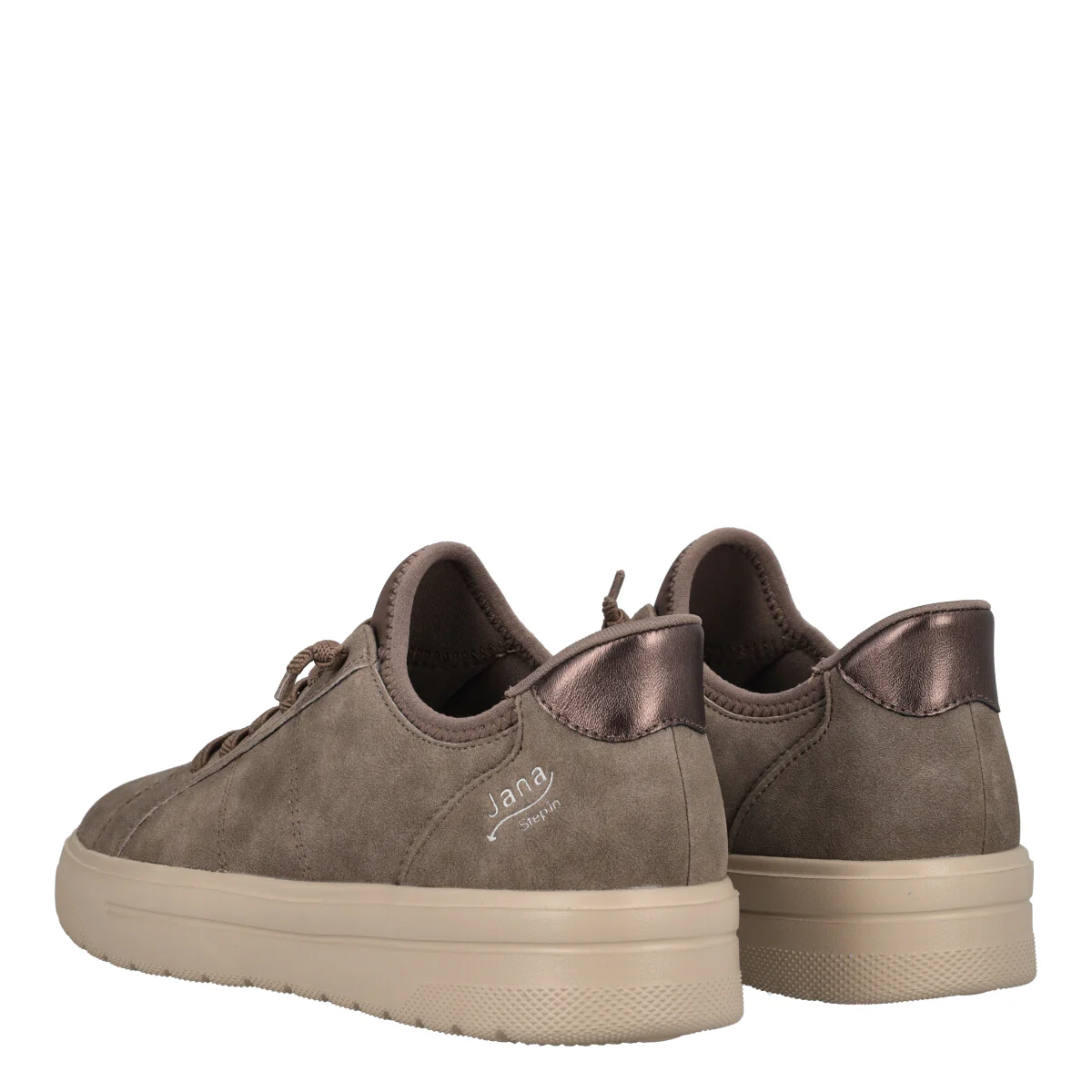 Sneakers Slip on Donna Grigie - Image 4