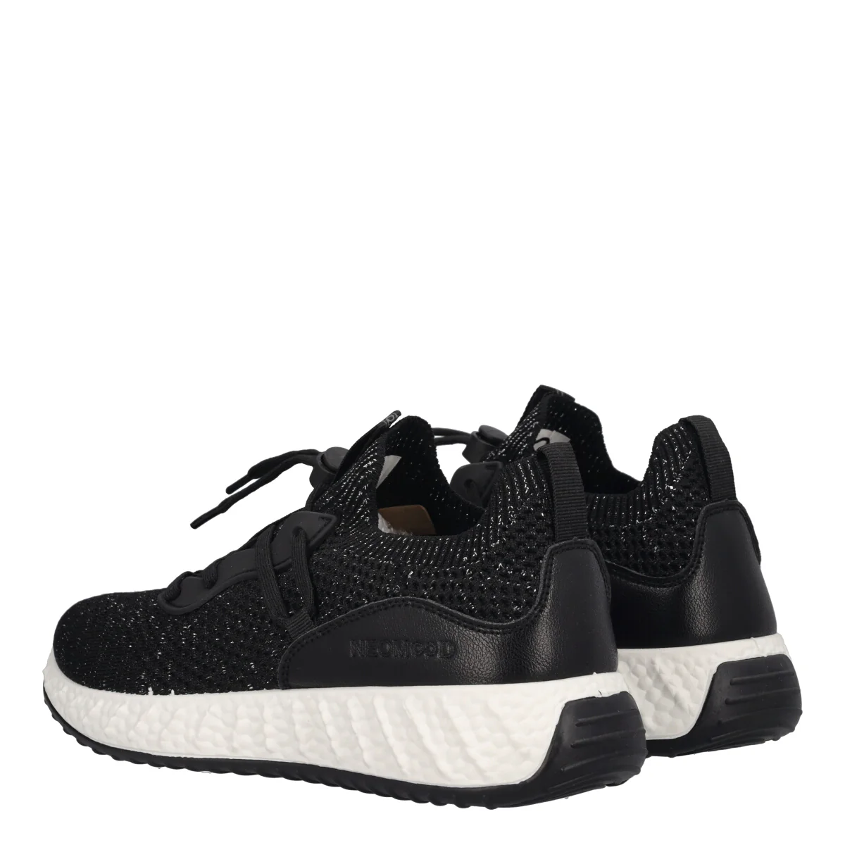 Sneakers Slip-on Donna Nero - Image 4