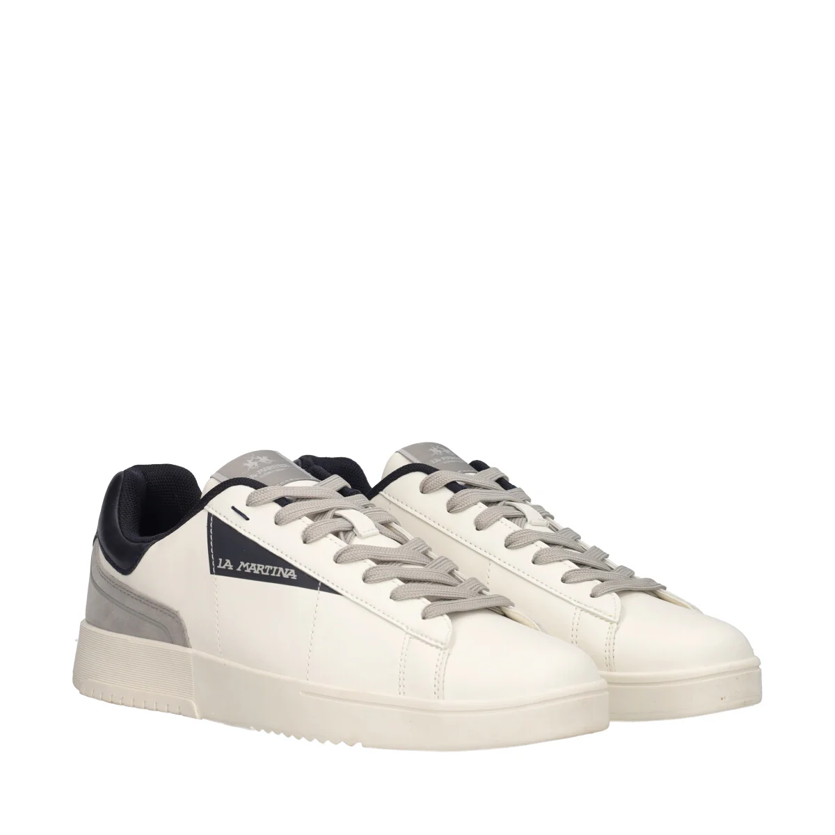 Sneakers Uomo Bianche, Blu e Grigie - Image 3