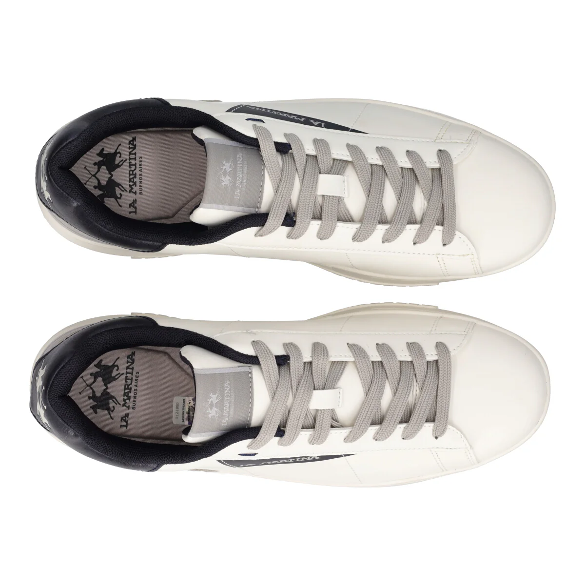 Sneakers Uomo Bianche, Blu e Grigie - Image 5