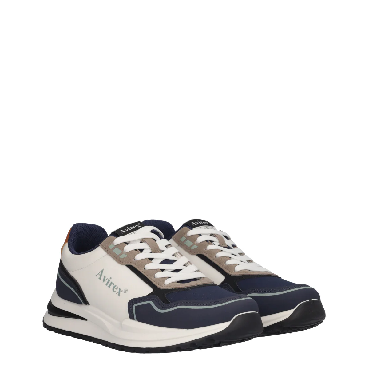 Sneakers Uomo Bianche e Blu - Image 3