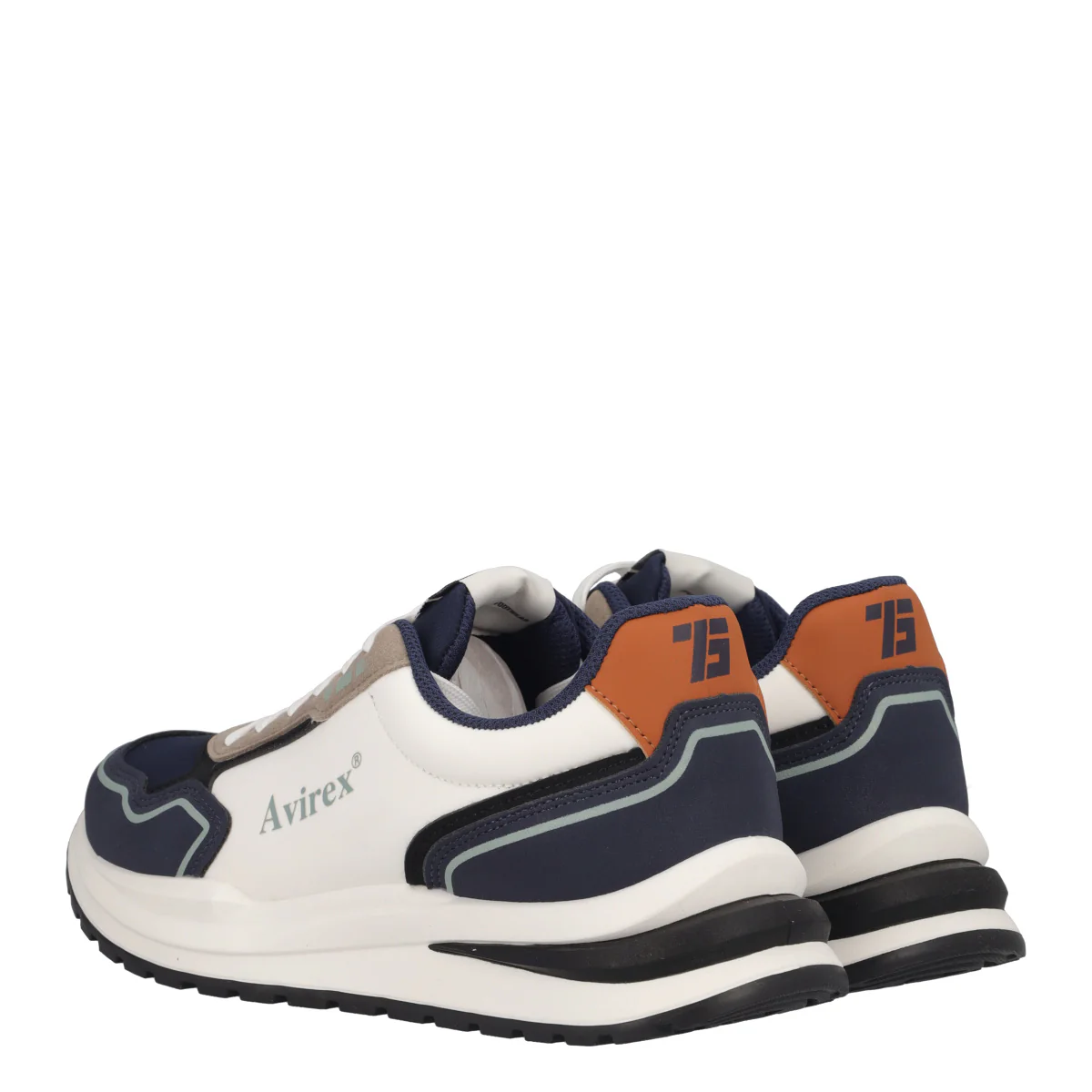 Sneakers Uomo Bianche e Blu - Image 4