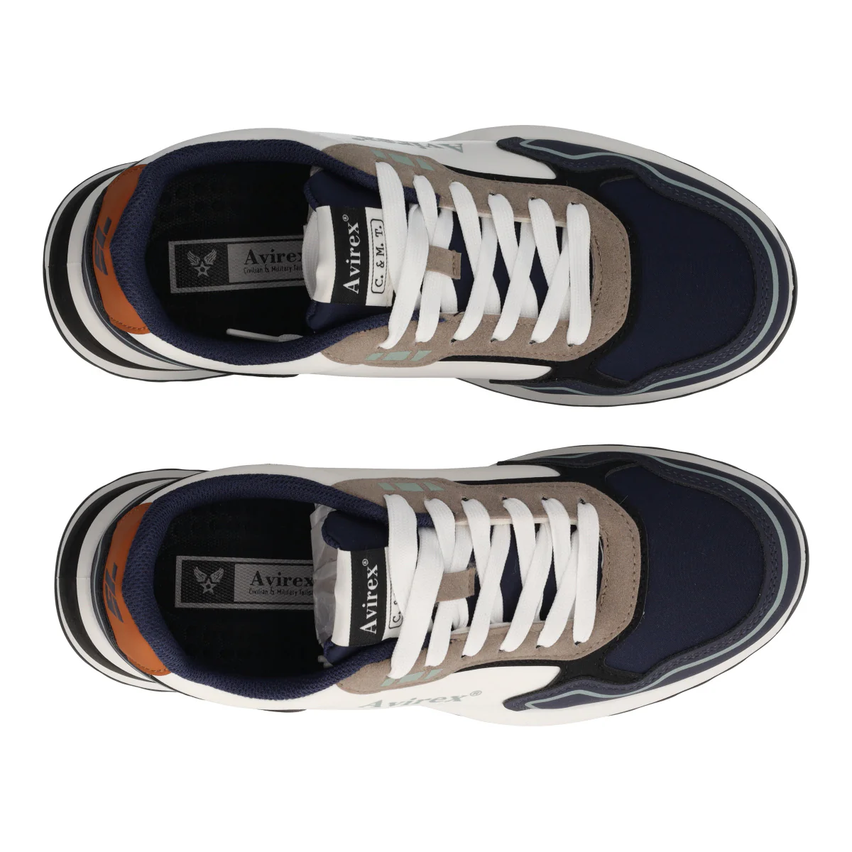 Sneakers Uomo Bianche e Blu - Image 5