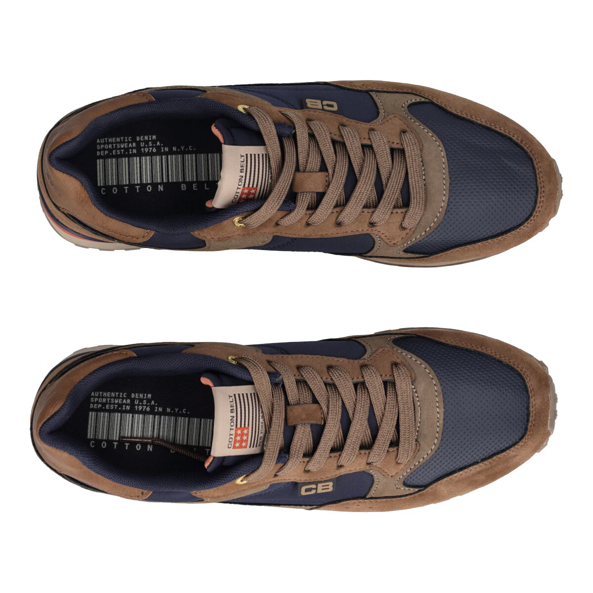 Sneakers Uomo Marroni e Blu - Image 5